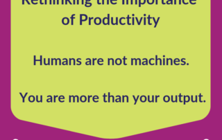 Rethinking the Importance of Productivity