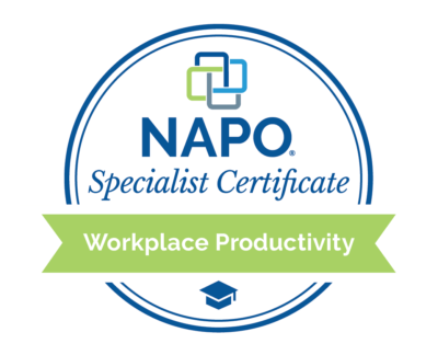 NAPO Workplace Productivity Specialist Certificate