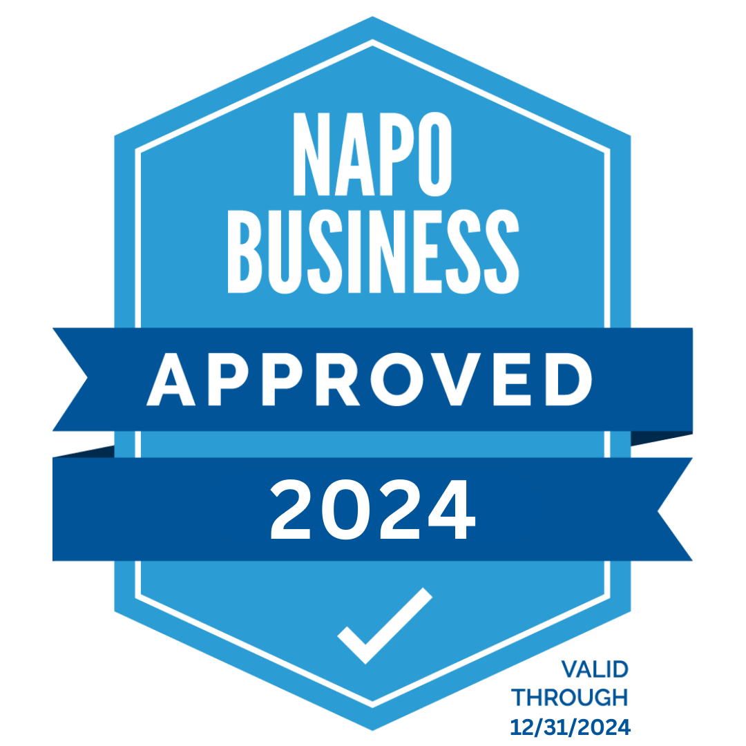 NAPO 2024ApprovedBusinessBadge • Gateway Productivity • St. Louis, MO