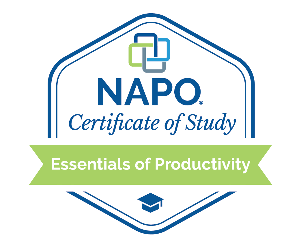 NAPO Workplace Productivity Specialist Certificate
